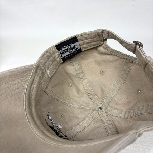 Simms Fishing Big Horn Trout Shop Ft Smith Montana Distressed Strapback Cap Hat - Picture 7 of 7